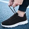 Cross-border Men's Shoes Tide Spring New Fly-woven Breathable Mesh Shoes Casual Sports Running Shoes Elderly Shoes
