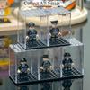 Acrylic Display Case Compatible for Lego Minifigure, Building Block Toy Model, Dustproof Display Case,Action Figure Toys Storage