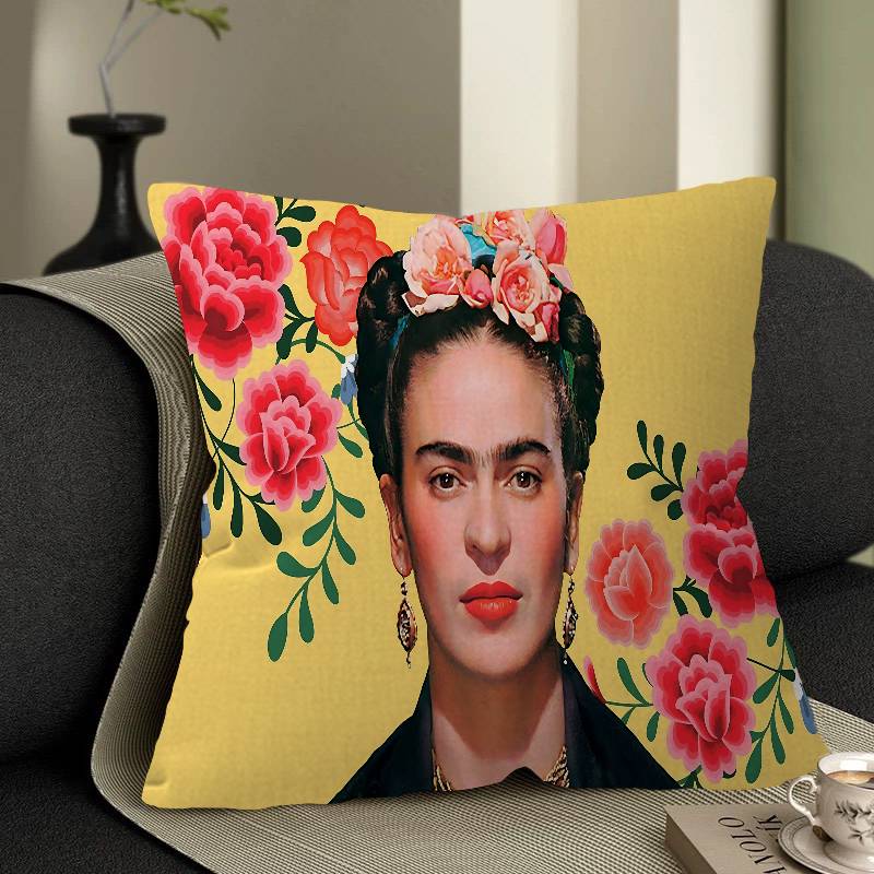 Art F-Fridas Painter K-Kahlos Pillow Cover for Bedroom Room and Living Room Sofa Decorative Cushion Cover