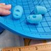 Силиконовый коврик для 3D-печати DIY с 2 защитными накладками на пальцы, инструмент для рисования по шаблону, силиконовая подложка, инструменты для рисования для детей и взрослых