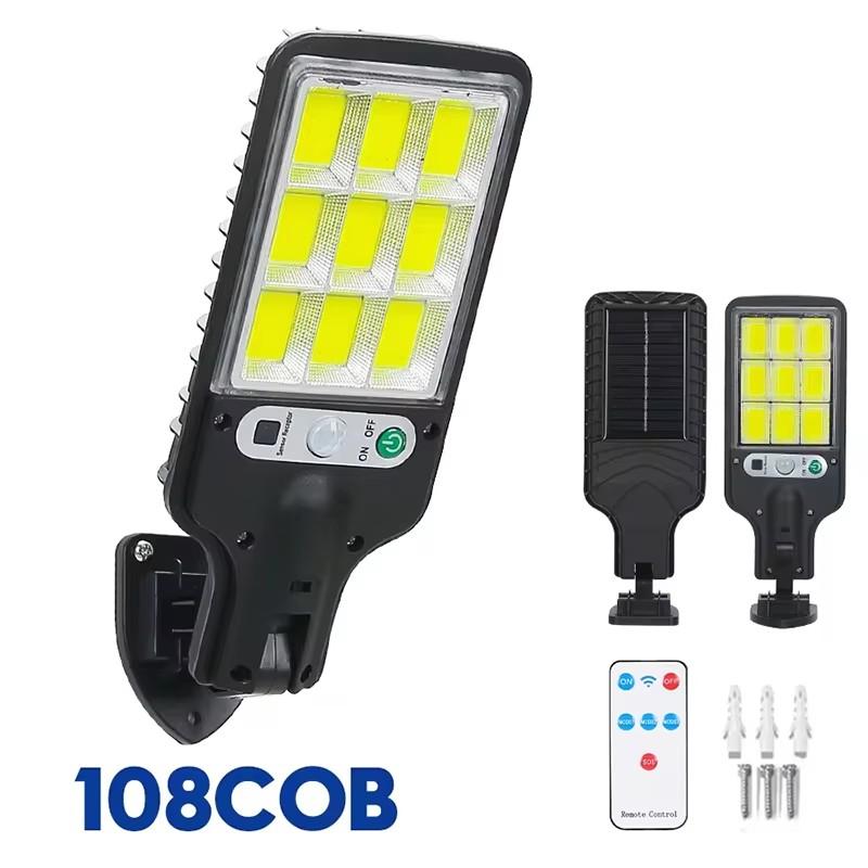 30000LM Solar LED Lights Outdoor Solar Lights Of Motion Sensor 3 Modes Waterproof IP65 Solar Garden Light Street Yard Lantern