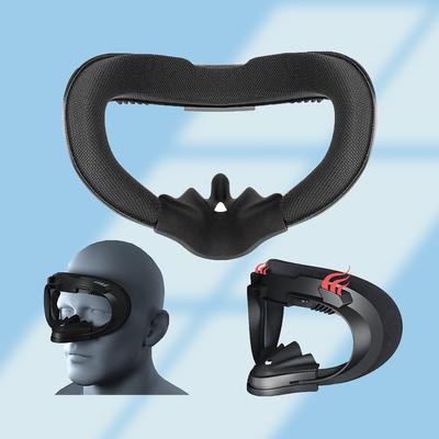 Дышащая мягкая сменная маска для лица для Oculus Quest 2, кронштейн для лицевого интерфейса, пенопластовая прокладка 3 в 1 для Quest 2