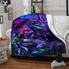 KDA Print Flannel Blanket High Quality Warm Comfortable Cover for All Seasons Perfect for Gifts Home Decor