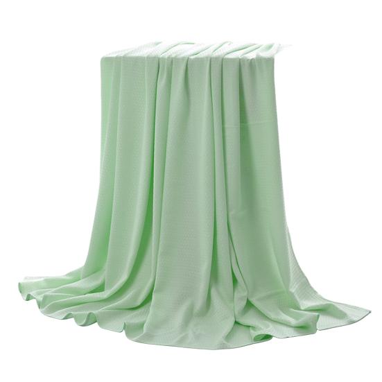 Летнее ледяное одеяло из мягкого натурального бамбукового волокна, дышащее, поглощающее тепло, регулирующее температуру тела, моющееся, охлаждающее для дома