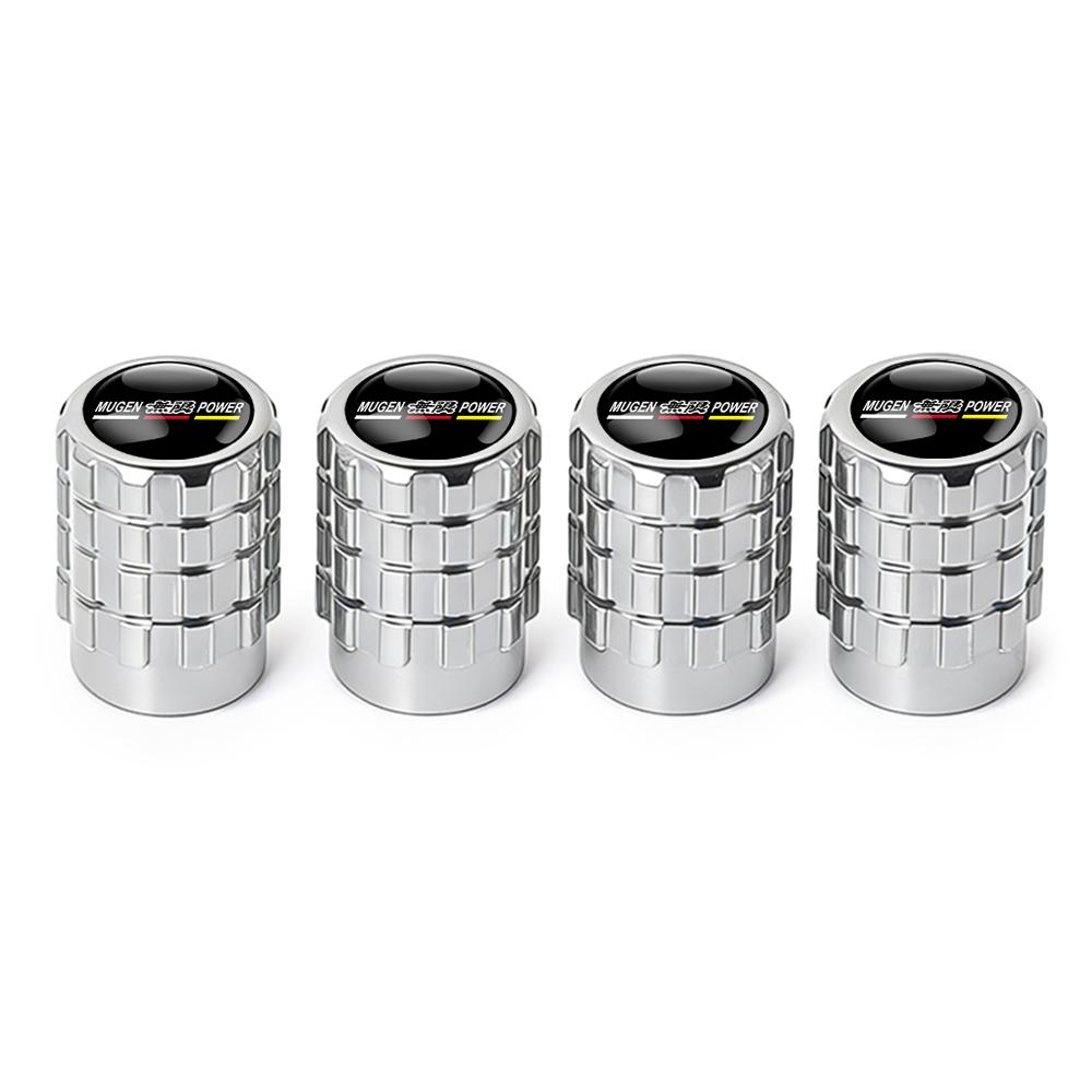 New Car Tire Valve Caps Tyre Rim Stem Covers Decorative For Honda Civic Accord Acc City Fit Mugen Vezel CRV Pilot Odyssey Jazz YNGHK1