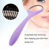 Facial Hair Remover Spring Portable Beauty Spring Epilator Tool for Quick Hair Removal On Upper Lip Chin Cheeks Neck Reusable Washable Hair