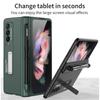 Чехол Ebesfous для Samsung Galaxy Z Fold 3 с магнитным держателем, чехол «все включено» для Galaxy Z Fold3, защитный чехол с S Pen