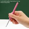 2.0мм-6.0мм Розовый TPR Алюминиевый Набор Крючков для Вязания Спицы Мягкая Ручка Свитер Шарф Швейные Иглы Инструменты для Вязания