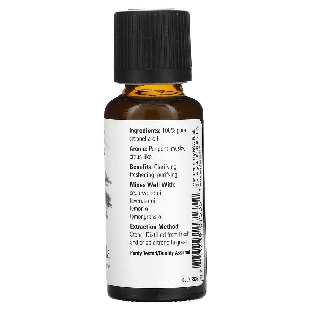 Essential Oil, Citronella, 1 Fl Oz (30 Ml)