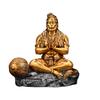 Hanuman Murti Mahabali Hanuman Bajrangbali Idol Sankat Mochan Balaji Idol Bahubali Hanuman Bajrangbali Statue with Gada for Car Dashboard Home Decor