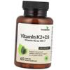 Витамин К2 и Д3, Vitamin K2 + D3, FutureBiotics (36419015)