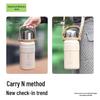 HAERS 1200ml Stainless Steel Vacuum Insulated Travel Bottle
