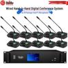HuiDu HD-8999S Профессиональная проводная система конференц-микрофонов на гибкой стойке (Китайская версия)