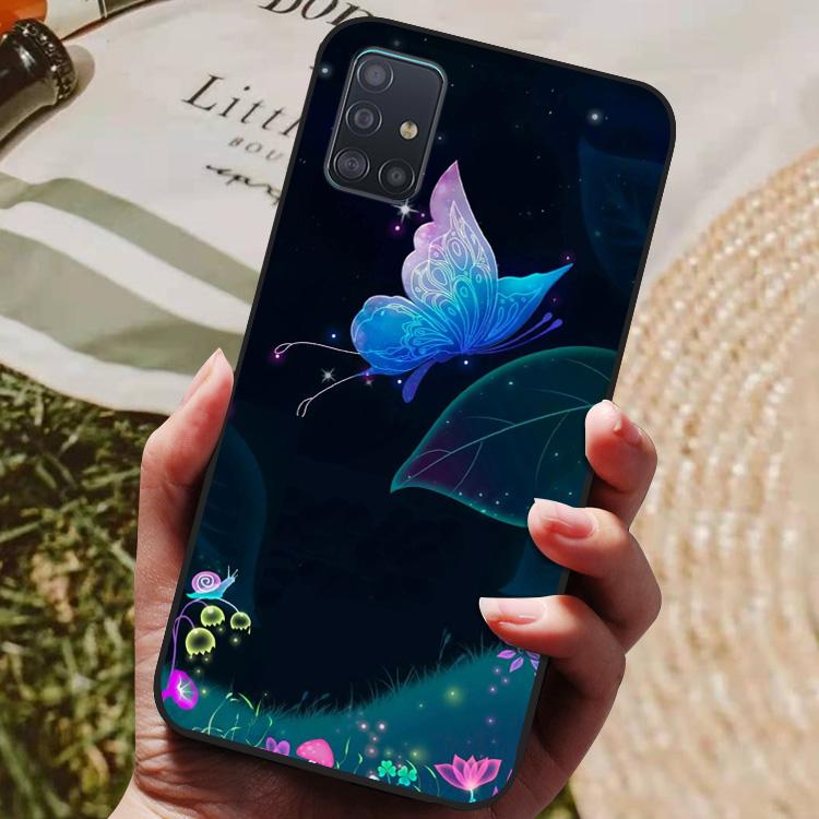 Для Samsung Galaxy A31 A51 A71 Чехол Силиконовая Задняя Крышка Чехол для Телефона Для Samsung A51 A71 A31 A315 A515 A715 Мягкий Чехол бампер coque