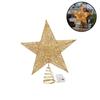 Glitter Lighting Props with Lights Lighted Tree Topper Creative LED Christmas Tree Top