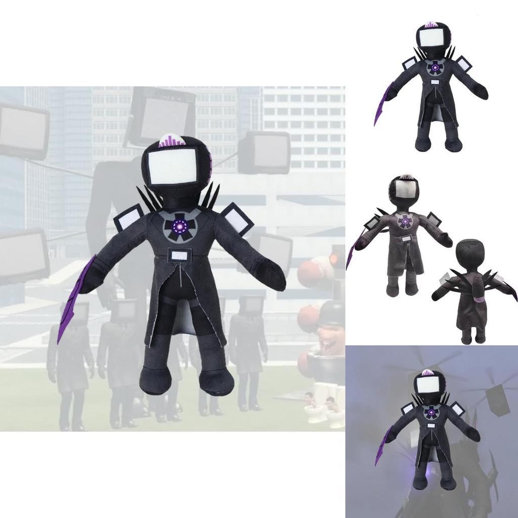 Плюшевая игрушка Скибиди Туалет, игровая кукла, мальчик, студент, уникальное украшение для дома, подарок