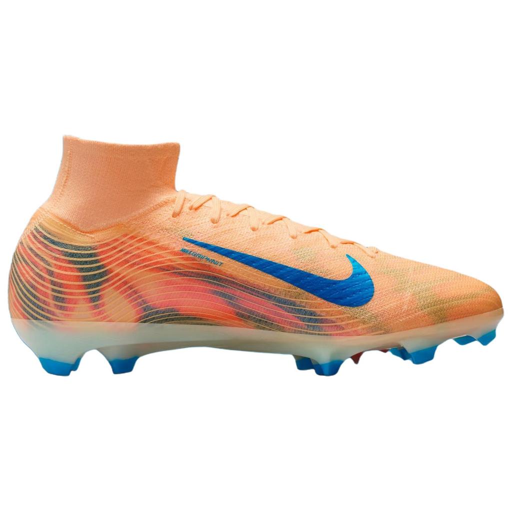 Футбольные бутсы Kylian Mbappé x Nike Mercurial Superfly 10 Унисекс Оранжевые FQ8692-801