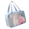 Cosmetic Bag PU PVC Clear Cartoon Pattern Handheld Waterproof L Size Makeup Bag for Swimming