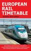 Книга European Rail Timetable Summer 2024