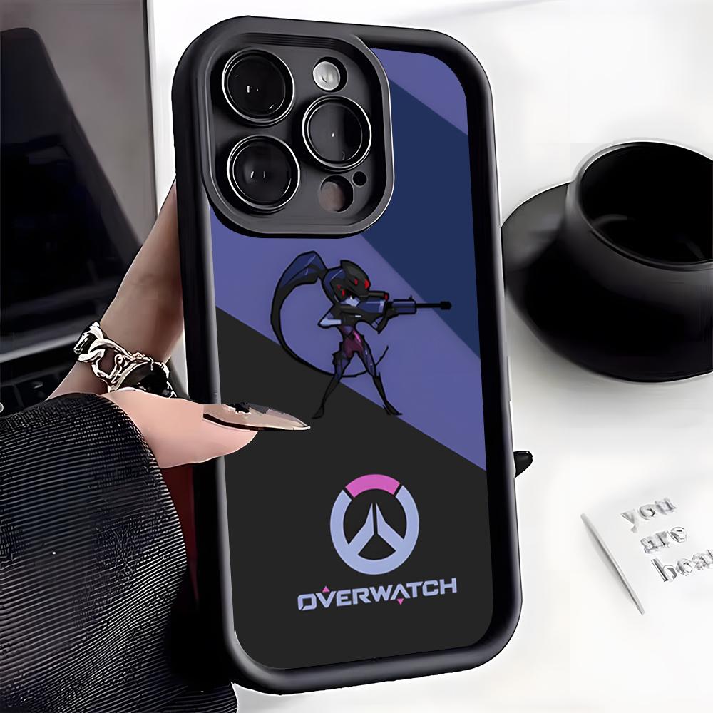 O-Overwatch Phone Case For IPhone 17 Pro Max 16 15 14 Pro Max IPhone 13 Pro Max 11 Plus Silicone Cover
