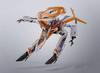 TAMASHII NATIONS DX Chogokin Macross Delta Siegfried Mustang 180 мм окрашенная подвижная фигурка VF-31E (Чак Машина) приблизительно. АБС и ПВХ и литье под давлением