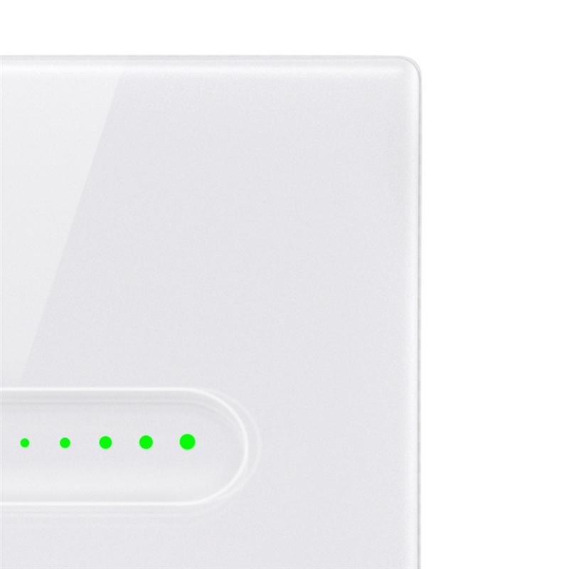 A95I-Tuya Wifi Диммерный Переключатель EU Стеклянная Панель Сенсорный Контроллер Освещения Приложение Удаленное Управление Работает с Alexa Google Home