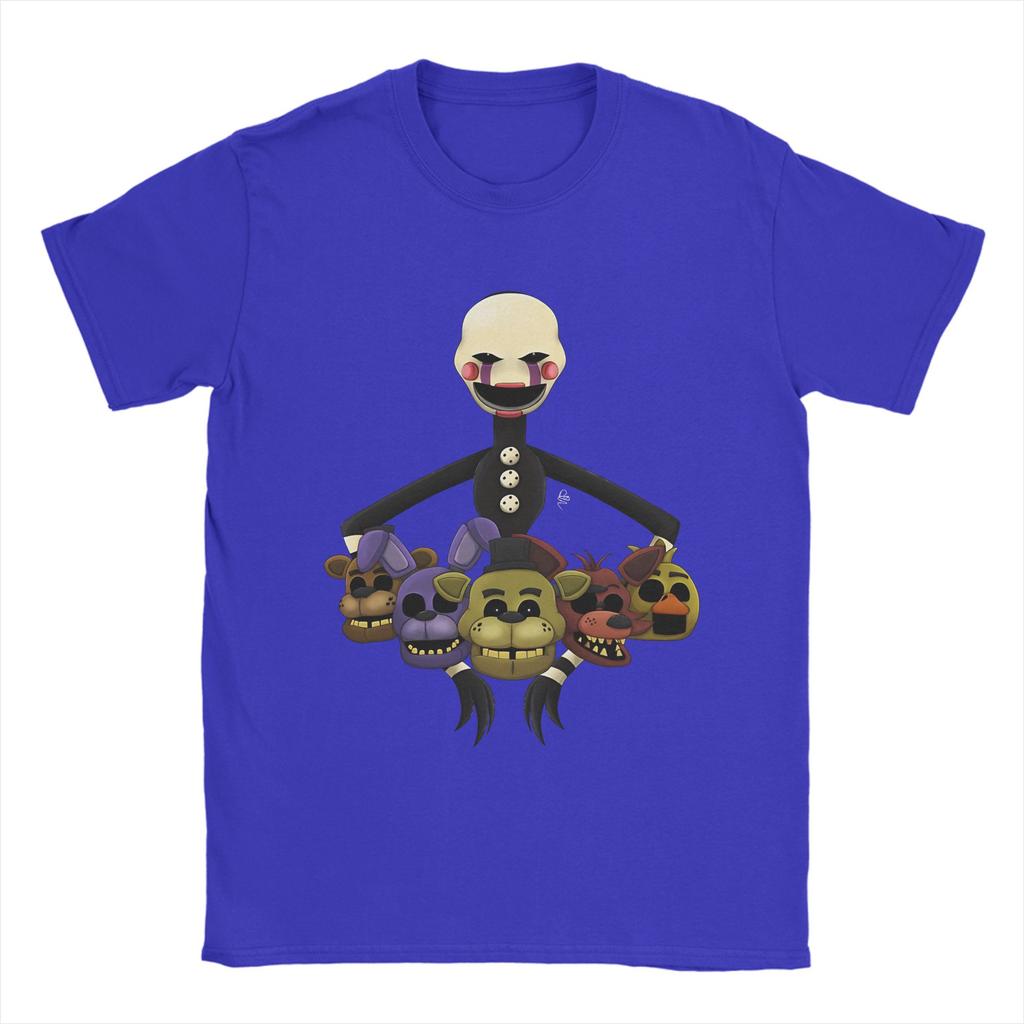 FNAFS Save Them Кукла Футболка Летняя Харадзюку Футболки Унисекс Хлопок Круглый Вырез XL XL XL Одежда Короткий Рукав Смешная Футболка