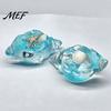 TPR Fidget Toy Clear Conch Stress Relief Toy, Sea Snail Squeezable Relaxing Stretchy Sensory for Anxiety & Hand Exercise Therapy
