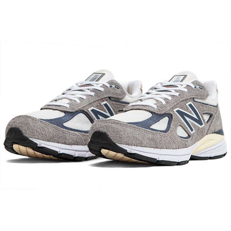 New Balance 990v4 Кроссовки унисекс Made in USA Grey Day 2023 Marblehead Vintage-Indigo U990TA4