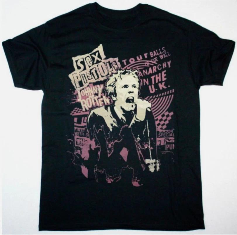 Sex Pistols Джонни Роттен Тур Футболка Ball To The Wall Все размеры