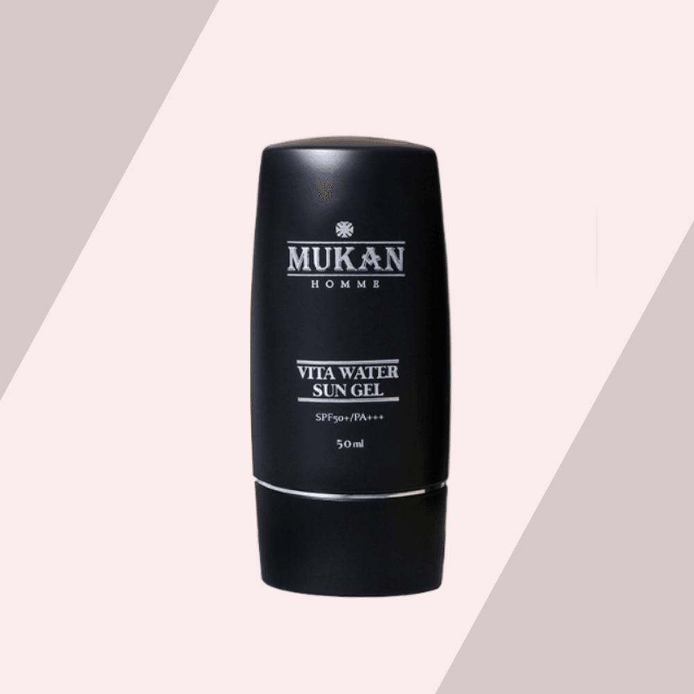 MUKAN Мужской солнцезащитный крем Sun Gel 50 мл 2 шт. Увлажняющая и шелушащаяся мужская косметика, 50 мл, 2 шт.