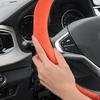 vcxja9 Suitable for Citroen Premium Suede Snap-On Steering Wheel Cover, Non-Slip and Durable, for C3 C4 X Berlingo C5 Aircross Jumper Spacetourer 