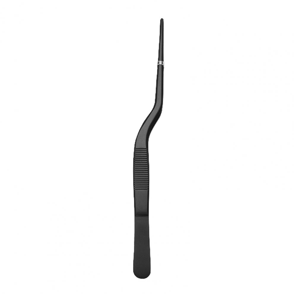 Food Tongs Stainless Steel Cooking Tweezers Professional Chef Food Tongs for Cooking Feeding Baking Decorating Plating