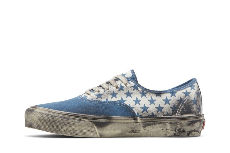 Мужские кроссовки Vans Vault OG Authentic LX Bianca Chandon Синий Белый Синий/Белый
