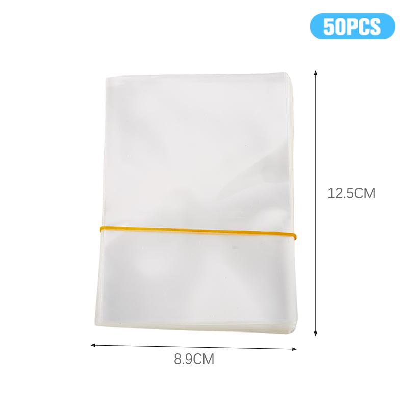 50шт милые аксессуары для волос картонные этикетки для карточек с плоским ртом сумка для карточек