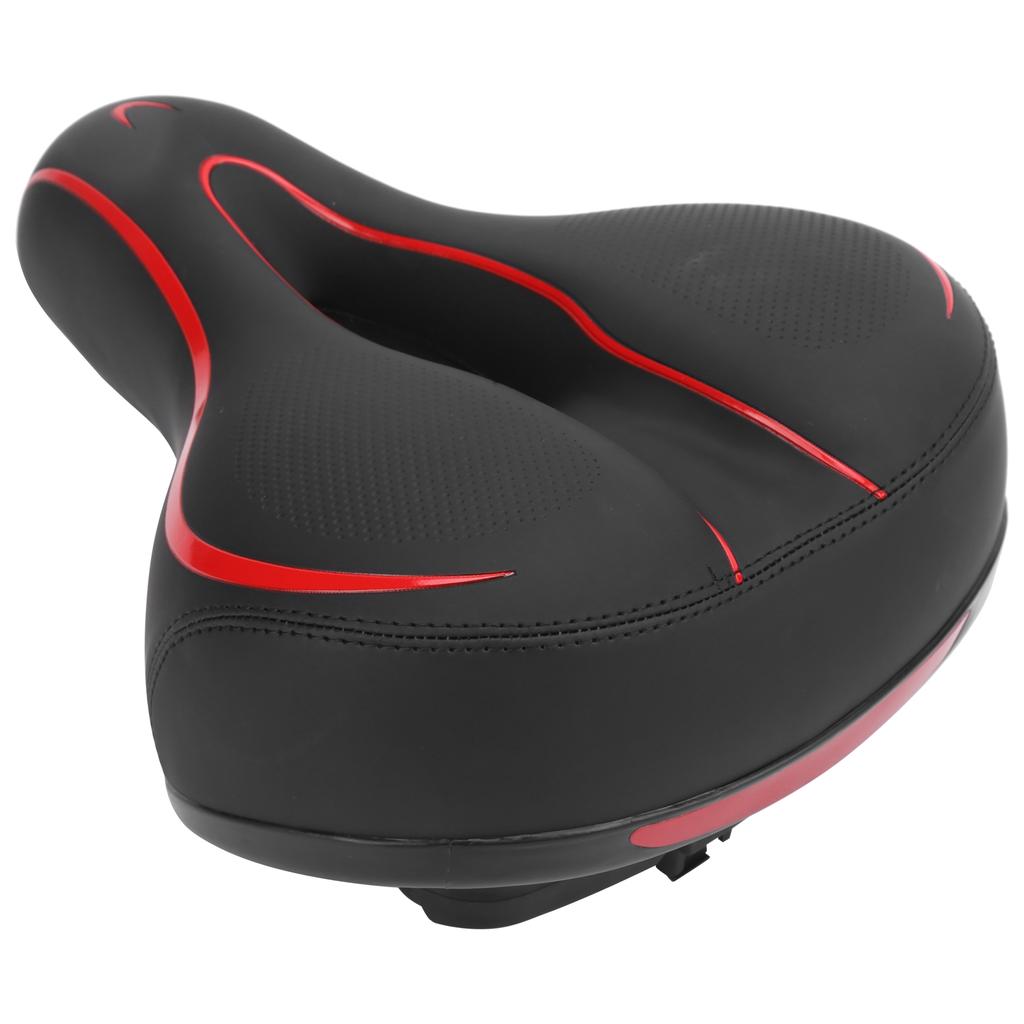Comfort Bike Seat Cover Shock Absorption Bicycle Saddle Cushion Pad with Reflective Strip