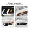 Car Sun Visor Sunglasses Box Storage Case Organize Boxs For Alfa Romeo 159 Giulietta Giulia 147 Mito 156 159 166 GT Stelvio def789