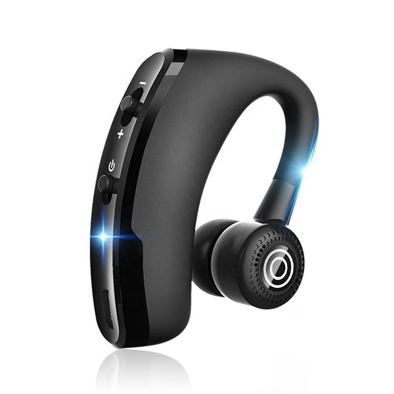 Наушники V9 Bluetooth V5.0 Беспроводная гарнитура Handsfree Бизнес-гарнитура для звонков в дороге Спортивные наушники для iPhone Samsung