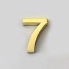 House Sign Hotel 5CM Popular 1PC High Quality 0-9 Modern Door Address Number Number Plate Digits Sticker