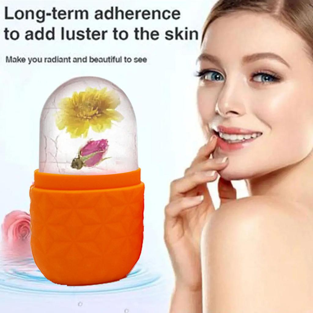 Силиконовые лотки для кубиков льда, косметический лифтинговый ледяной шар, массажер для лица, контурный ролик для глаз, уход за лицом, инструмент для ухода за кожей, уменьшающий прыщи