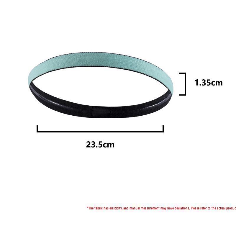 Non-Slip Silicone Sports Headband: Sweat-Wicking for Yoga, Running, Fitness, & Basketball