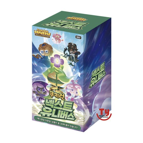 Cookie Run Card Bravers Booster Pack Part 2 Next Universe, Korea Representative Board Game