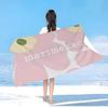 Marimekko-U-Unikko Цветы Микрофибра Пляжное полотенце Впитывающее Быстросохнущее Мягкое Полотенце для йоги, плавания, курорта, альпинизма