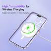 Magnetic Case for iPhone 15 14 Pro Max Support Wireless Charging Case for iPhone 13 12 11 Pro Clear Protective Cover Case