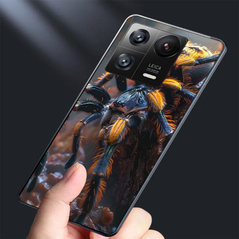 Spiders on the Spider Web Phone Case For Xiaomi Poco F7 Ultra X7 X6 M8 M7 M6 M4 M3 Pro X4 Mi 15 15T 14 14T 12T 12S 10T Pro 12 11