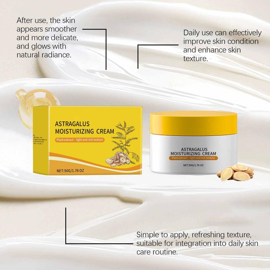 Крем с астрагалом, увлажняющий, нежный, увлажняющий, нежирный, увлажняющий крем для ухода за кожей