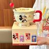 Cute Ceramic Water Cup, High-value Mug, Birthday Gift for Boyfriend and Girlfriend, Gift Box.