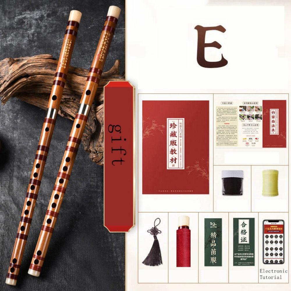 Chinese Bamboo Flute Key C D E F G Handmade Bamboo Flute Traditional Flute Beginners