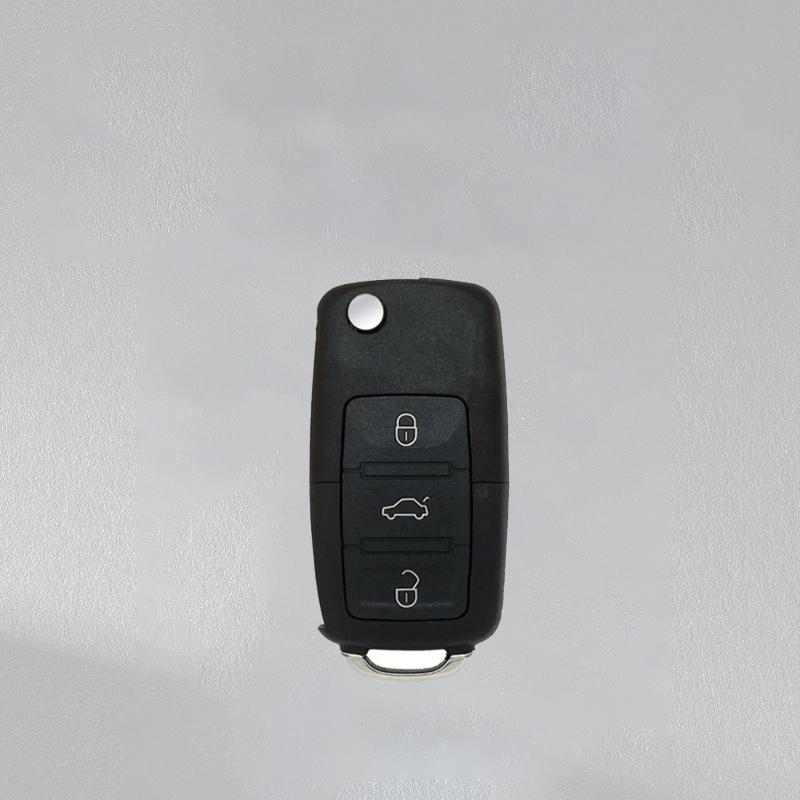 For VOLKSWAGEN Alloy Leather Car Remote Key Case Cover for VW Volkswagen Polo Tiguan Passat B5 B6 B7 Golf 4 5 6 MK6 Jetta Lavida