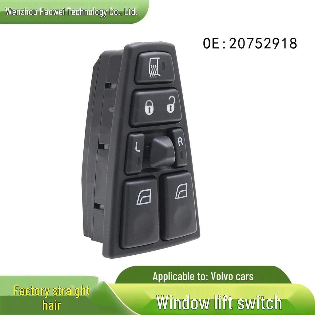 Compatible with VOLVO Truck Door & Window Switch 20752918 (Glass Lift).